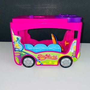 Polly World Rockin Tour Bus Pretend Play Vehicle Kids Playset Toy